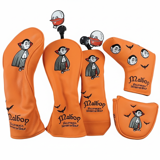 Malbon Vampire Orange 5-Set Headcover
