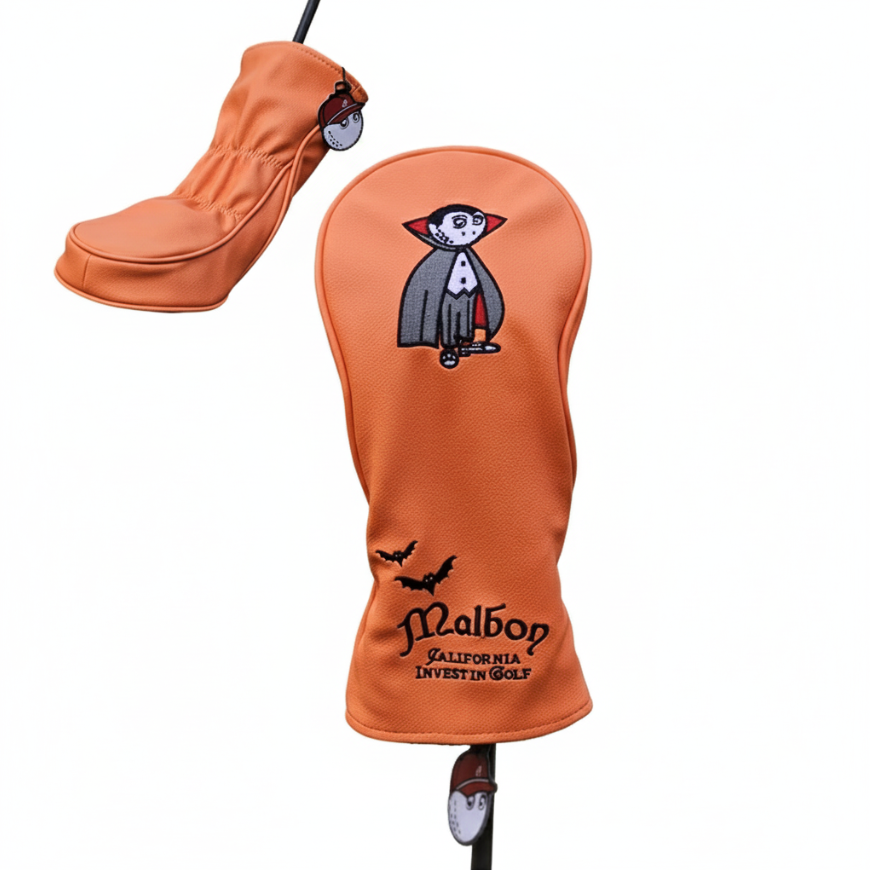 Malbon Vampire Orange Driver Headcover