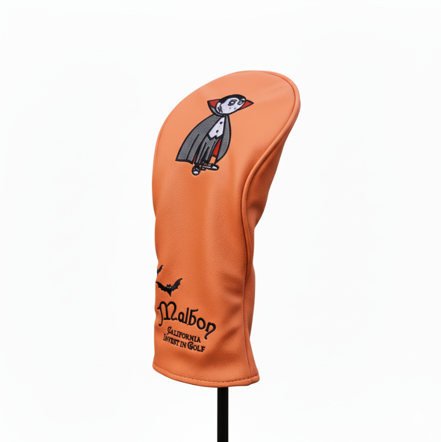 Malbon Vampire Orange Driver Headcover