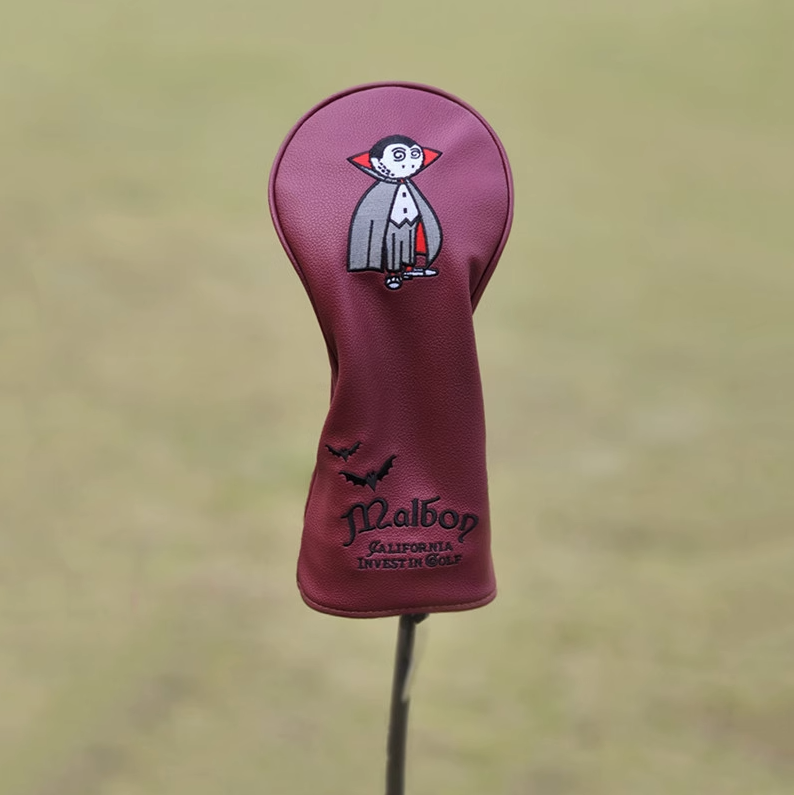 Malbon Vampire Red-Wine Driver Headcover