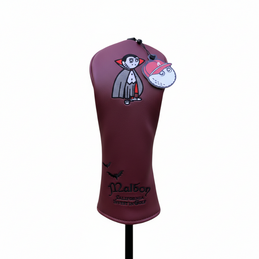 Malbon Vampire Red-Wine Driver Headcover