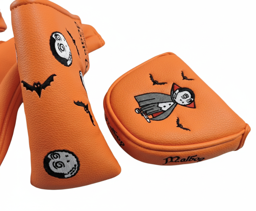 Malbon Vampire Orange 5-Set Headcover