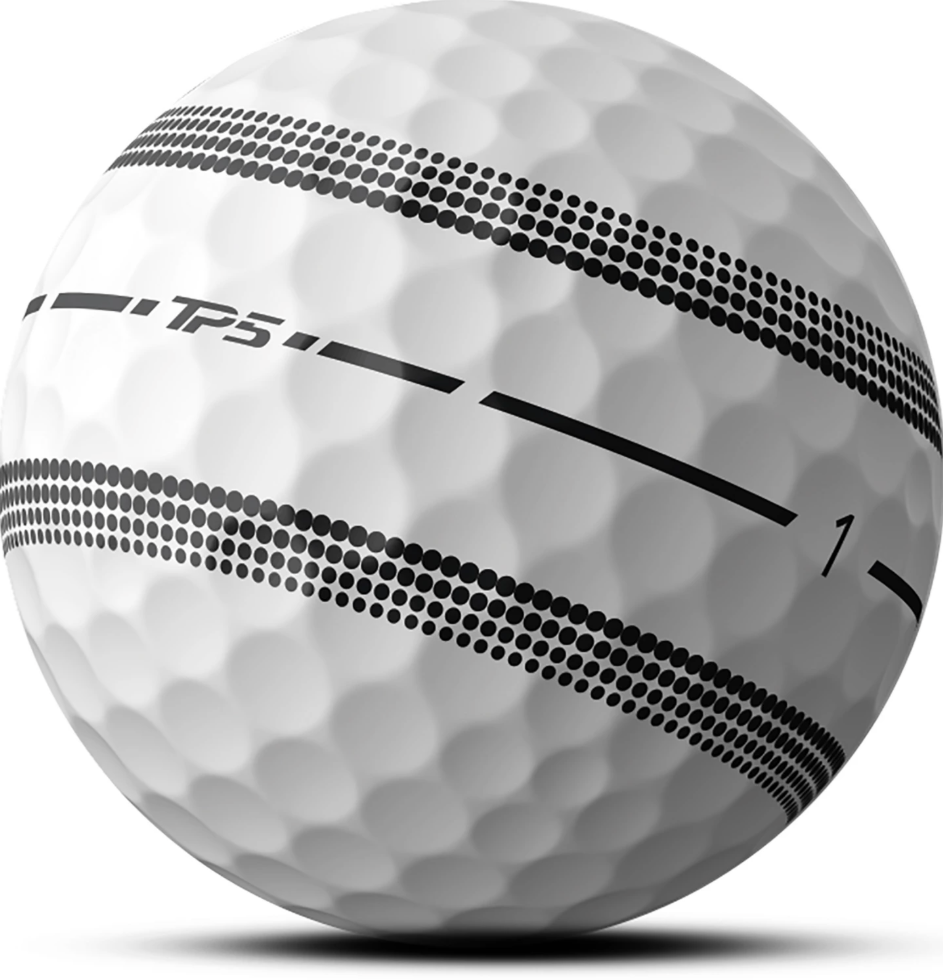 TaylorMade TP5x Stripe 2024 Golf Balls